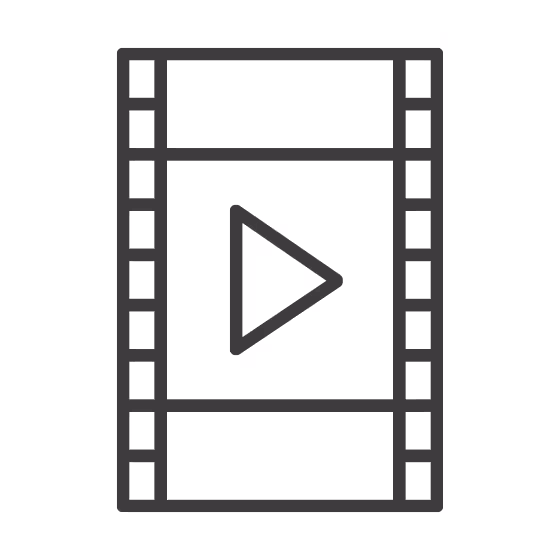 Film reel icon